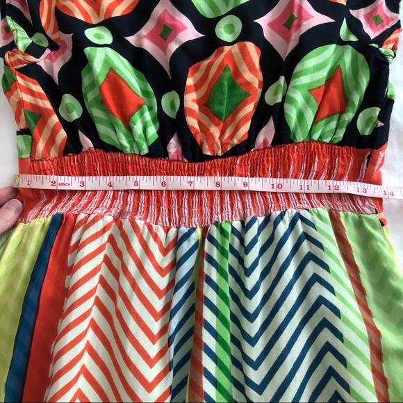 ❌ Funky and Colourful Mid Rise Dress - Picture 9 of 11